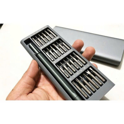 Bộ Tua Vít 24 Đầu Đa Năng Mini Có Hộp Đựng Sửa Chữa Đồ Điện Tử, Điện Thoại, Đồng Hồ, Máy Tính - Hàng chính hãng