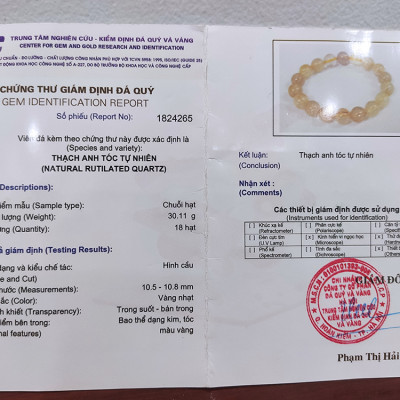 Vòng tay đá mắt cọp đỏ 16 ly, vòng tay chuỗi hạt đá phong thủy