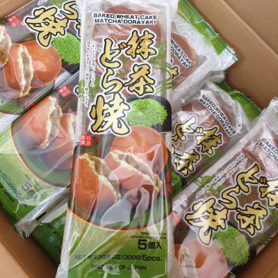 Bánh rán Dorayaki vị Trà xanh 300gr (5 bánh)
