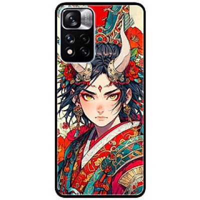 Ốp lưng Redmi Note 11 - 11s 4G - 11 5G - 11 Pro Quốc Tế - 11 Pro Xách Tay - Cô Gái Đồ Đỏ - Hàng Chính Hãng