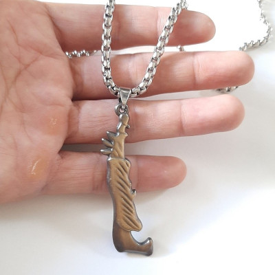 Dây chuyền nam hợp kim cực đẹp hình KIEM 