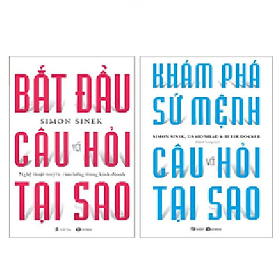 Combo Bắt đầu với câu hỏi tại sao và Khám phá sứ mệnh với câu hỏi tại sao - Bản Quyền