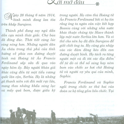 Đệ Nhất Thế Chiến 1914.1918 (World War I 1914.1918) (Tái bản năm 2023)