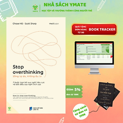 [Combo 2 Cuốn] Sách Stop Overthinking + Đừng Cố Làm Hài Lòng Tất Cả Mọi Người - Nhà Sách Ymate