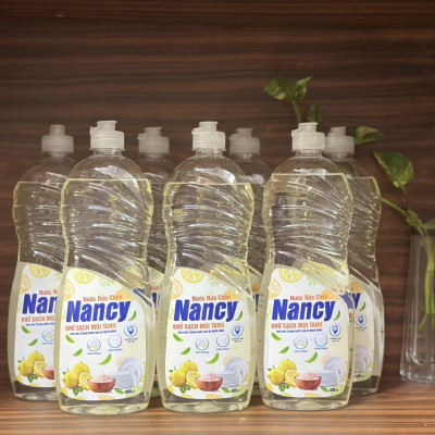 Nước rửa chén hương chanh nước hoa và muối hồng 800ml
