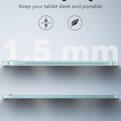 Bao Case ESR Trong Suốt Cho iPad Air 13 inch M2 M3 2025/2024 ESR Classic Hybrid Back Case - Hàng Chính Hãng