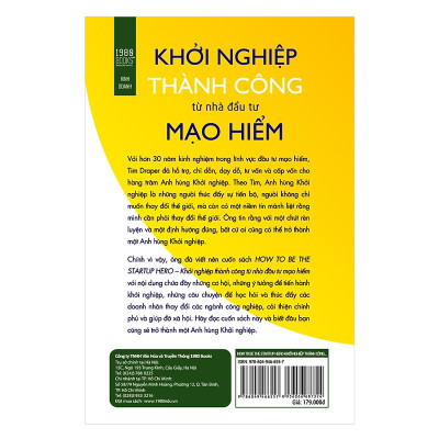 Khởi Nghiệp Thành Công Từ Nhà Đầu Tư Mạo Hiểm (Tặng Notebook tự thiết kế)