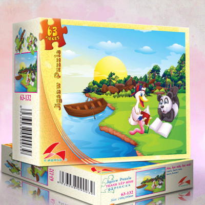 Tranh xếp hình Tia Sáng Học nữa học mãi ( 63 mảnh)