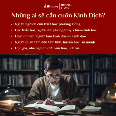 Sách- Kinh Dịch Trọn Bộ, Bìa Cứng (Ngô Tất Tố)- Sách Phong Thủy Kinh Dịch (Tái bản 2019)- 2HBooks