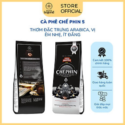 Combo 2 Bịch Cà Phê Trung Nguyên Legend Chế Phin 5 – Gói 500g – 100% Arabica, Vị Êm Nhẹ, Hương Thơm Thanh