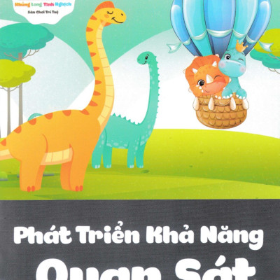 Combo Khủng Long tinh nghịch - Bộ 6 cuốn phát triển khả năng bản thân cho bé từ 3-6 tuổi