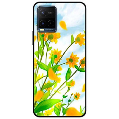 Ốp lưng dành cho Vivo Y21 - Vivo Y21s mẫu Hoa Mây Xanh