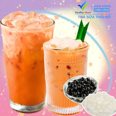 Set Nầu Trà Sữa Thái Đỏ Viettin Mart 500g