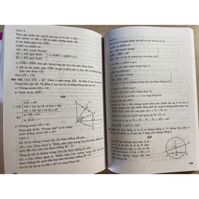 Sách - Phương pháp tư duy tìm cách giải toán Đại số và Hình học 7 ( 2 tập)
