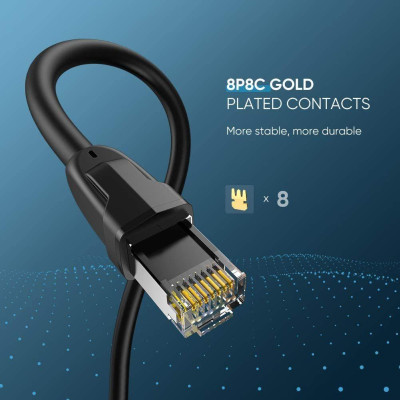 Ugreen UG80728NW121TK 20M CAT8 S/FTP Cáp mạng toàn đồng truyền dữ liệu giữa các máy tính - HÀNG CHÍNH HÃNG