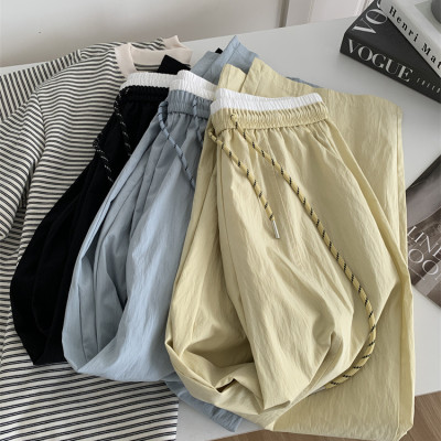 Quần ống rộng nữ, chất liệu Lụa gió cao cấp, mềm mịn, mát mẻ, Quần dài nữ form rộng thoải mái form 40-62 kg