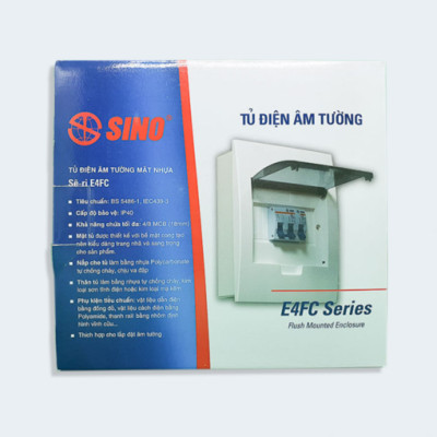 Tủ mặt nhựa bóng 3-6 đường Sino Vanlock E4FC3/6SA