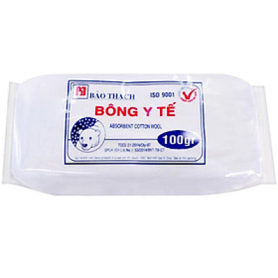 Combo 2 gói Bông Y Tế 100g Bảo thạch