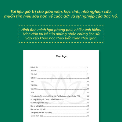 Sách Hồ Chí Minh - Hành Trình 79 Mùa Xuân, Sách Bác Hồ, Sách về Bác