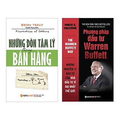 Combo Những Đòn Tâm Lý Trong Bán Hàng + Phương Pháp Đầu Tư Warren Buffett (Tái Bản 2018) (2 Cuốn)