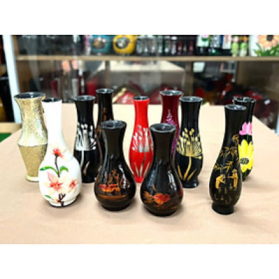 Thanh lý sale 90% bình ngẫu nhiên, bình sơn mài xuất khẩu dùng cắm hoa, trang trí bàn, kệ, nhà cửa, văn phòng