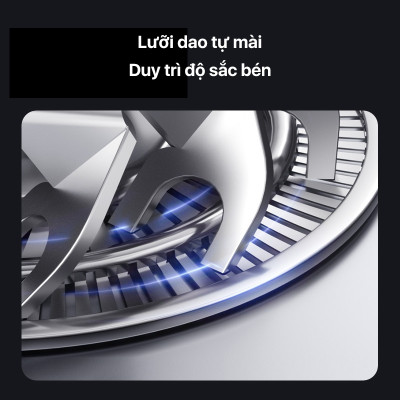 Máy cạo râu XM Enchen Mini 6 lưỡi dao kép mỏng, chống nước IPX7, pin sử dụng đến 2 tháng - Hàng nhập khẩu