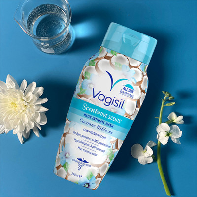Dung dịch vệ sinh phụ nữ Vagisil Scentsitive Scents Daily Intimate Wash (240ml/354ml)	- Hàng chính hãng