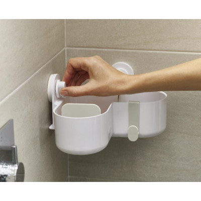 Kệ để đồ góc nhà tắm Joseph Joseph Duo Corner (White) - 006339