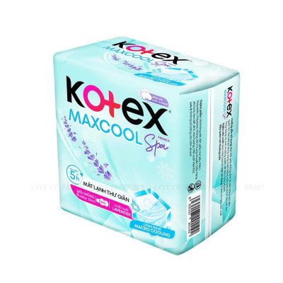 Combo 4 Băng Vệ Sinh Kotex Hàng Ngày Max Cool French Spa 20 miếng/Gói