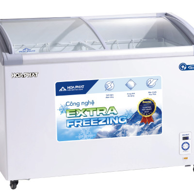 Tủ đông Hòa Phát HSF AD8451.C1 mặt kính inverter 451L - hàng chính hãng - chỉ giao HCM