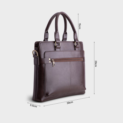 Cặp công sở Trita ( Thời trang nam đa năng - Cặp da TCA12 )