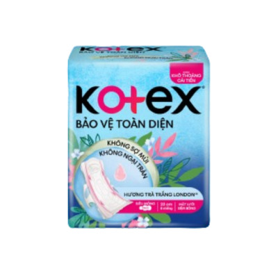 Combo 4 gói Băng Vệ Sinh Kotex Bảo Vệ Toàn Diện 23cm Siêu Mỏng Cánh - Gói 8 miếng