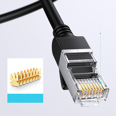 Cáp mạng Cat6 UTP đầu bọc kim loại dài 5m Ugreen 50193 - Hàng Chính Hãng