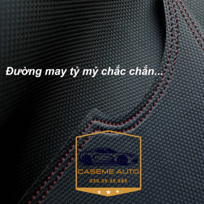 [TOYOTA YARIS] Thảm Taplo 3 Lớp Dành Cho Xe TOYOTA YARIS, Nhung Lông Cừu Và Da Vân Carbon Cao Cấp - Hàng Chính Hãng