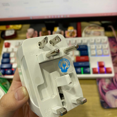 Ổ Cắm Du Lịch Đa năng MPE TA3 - 1 Cổng USB - Hàng Chính Hãng