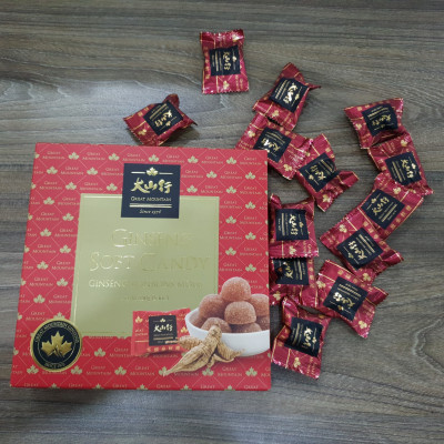 Kẹo Nhân Sâm mềm Canada Great Mountain 150gr