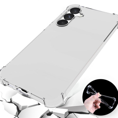 Ốp lưng dành cho Samsung Galaxy A54 5G, A34 5G, A24 , A14/A14 5G, A04s dẻo trong ôm sát chống sốc 4 góc bảo vệ camera cao cấp - Hàng chính hãng