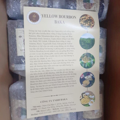 Cà Phê Nguyên Chất Baka - Yellow BourBon