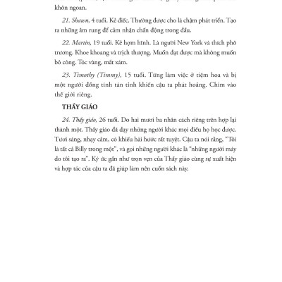 24 Nhân Cách Của Billy Milligan