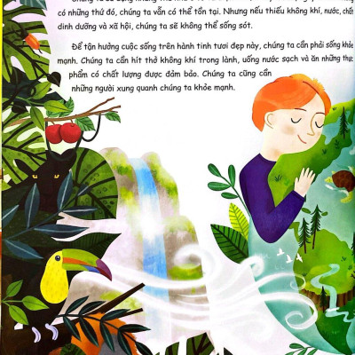 Sách - Thiên Nhiên - Tại Sao Chúng Ta Cần Thiên Nhiên Xanh Tươi?