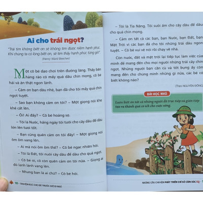 Sách - (Combo 2 cuốn ) Truyện đọc cho bé trước giờ đi ngủ phát triển IQ và EQ cho bé từ 3 - 12 tuổi