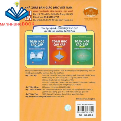 Sách - Toán Học Cao Cấp Tập Hai: Giải Tích