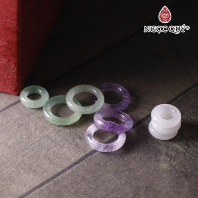 Charm đá hình vòng tròn - Ngọc Quý Gemstones