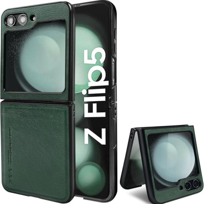 Ốp lưng cho SamSung Galaxy Z Flip 3, Z Flip 4 , Z Flip 5, Z Flip 6 chính hãng X-level dạng mềm bằng da PU, chống sốc chống bụi bẩn - hàng nhập khẩu