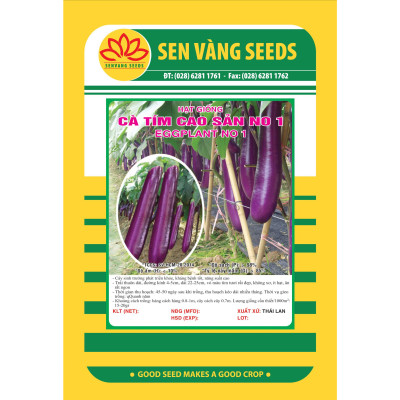 Hạt giống cà tím cao sản No1 giống khỏe năng suất cao VTS18