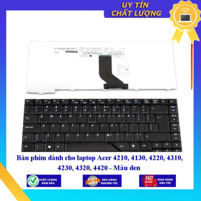 Bàn phím dùng cho laptop Acer 4210 4130 4220 4310 4230 4320 4420 - Màu đen  - Hàng Nhập Khẩu New Seal