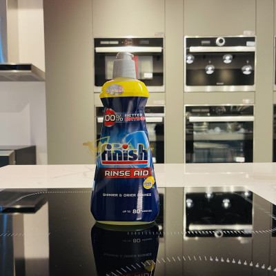 Combo Viên rửa bát Finish All in 1 max 48 viên hương chanh + Muối Finish 4kg + Nước làm bóng Finish 400ml hương chanh