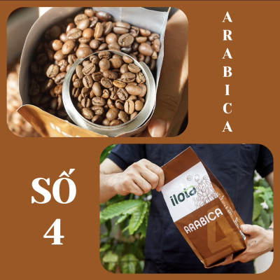 Cà phê nguyên chất Arabica ILOTA 4 Espresso Coldbrew xay pha phin 500gr