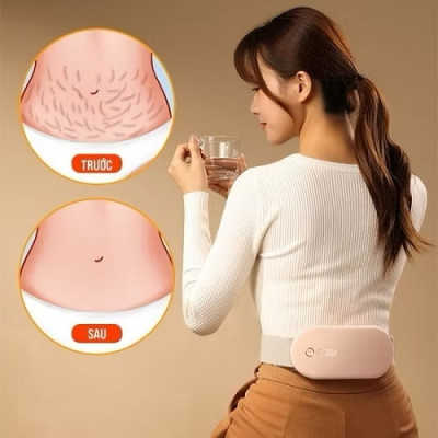 [MẪU MỚI 2025] Máy Massage Giảm Đau Bụng Kinh  LS01 - Hỗ Trợ Chống Lão Hoá Da Sau Sinh