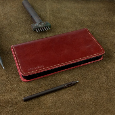 Bao Da cho Iphone 12 Pro Max Handmade Da Bò Thật